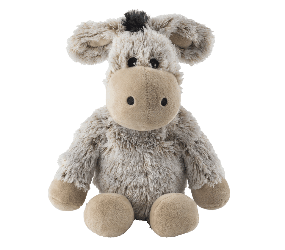 Ontspanningsknuffel Warmies MINIS Ezel