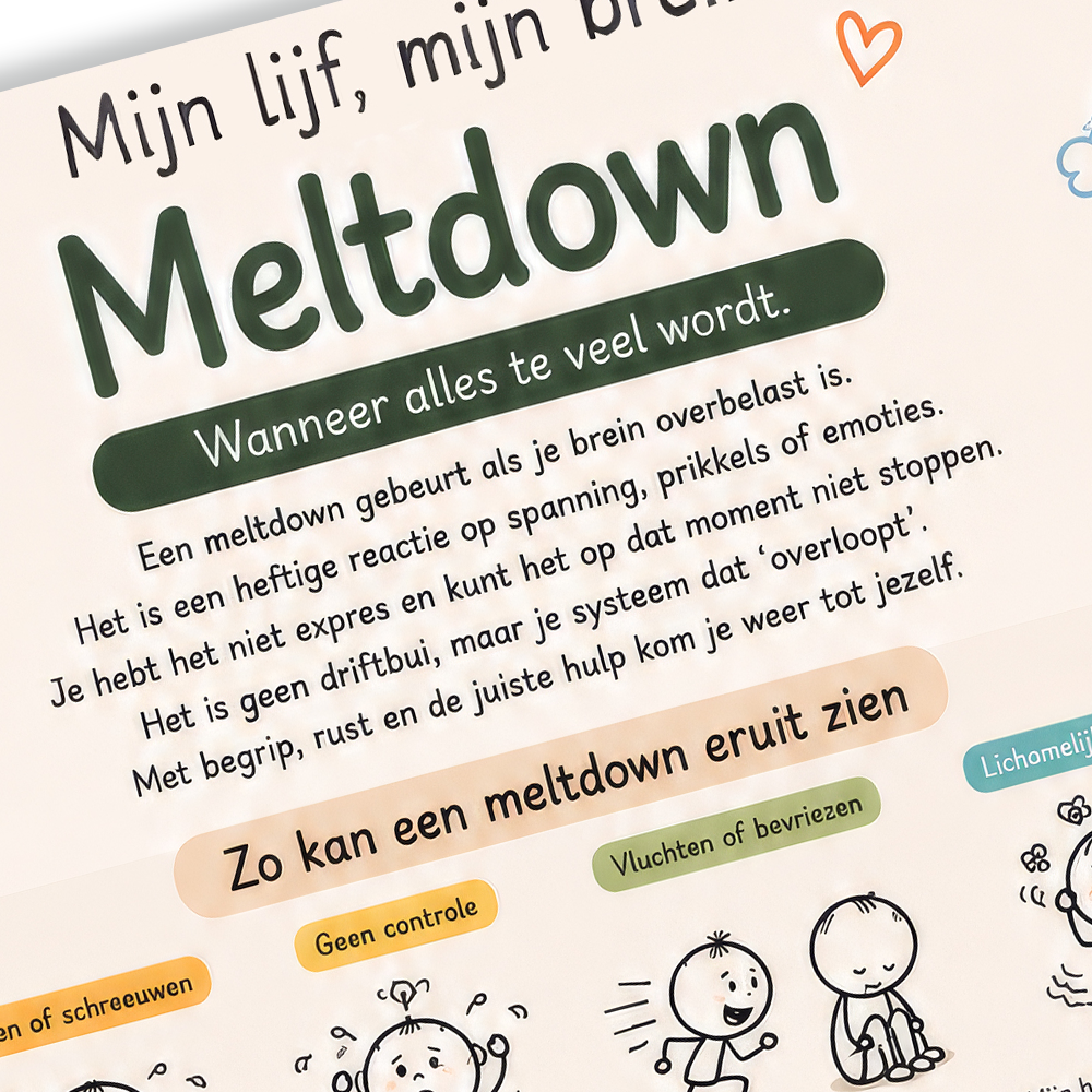 Uitlegkaart - Mijn brein mijn lijf - Meltdown - download