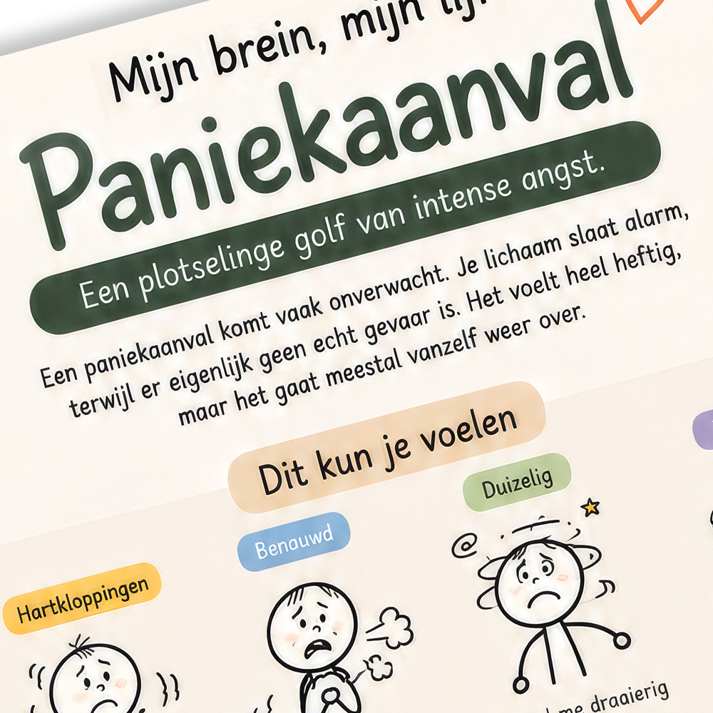 Uitlegkaart - Mijn brein mijn lijf - Paniekaanval - download