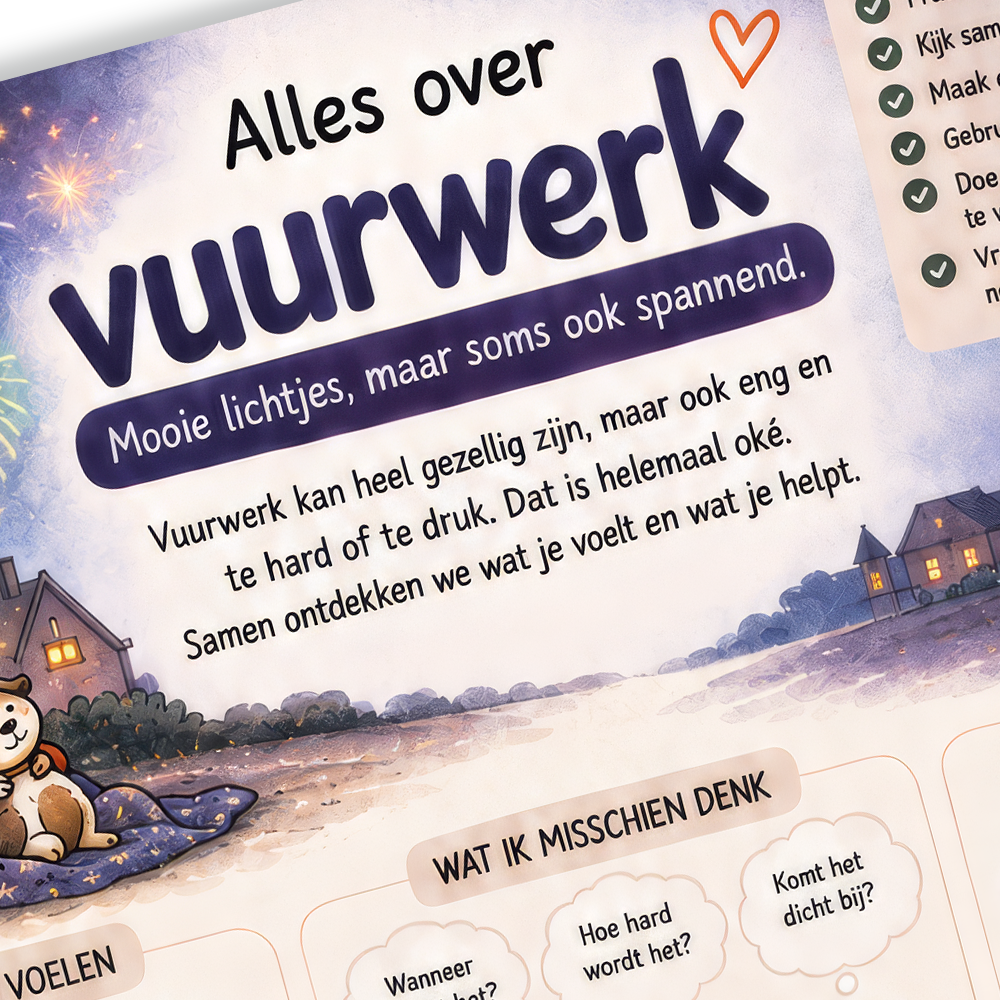 Uitlegkaart - Spannende Situaties - Vuurwerk – download