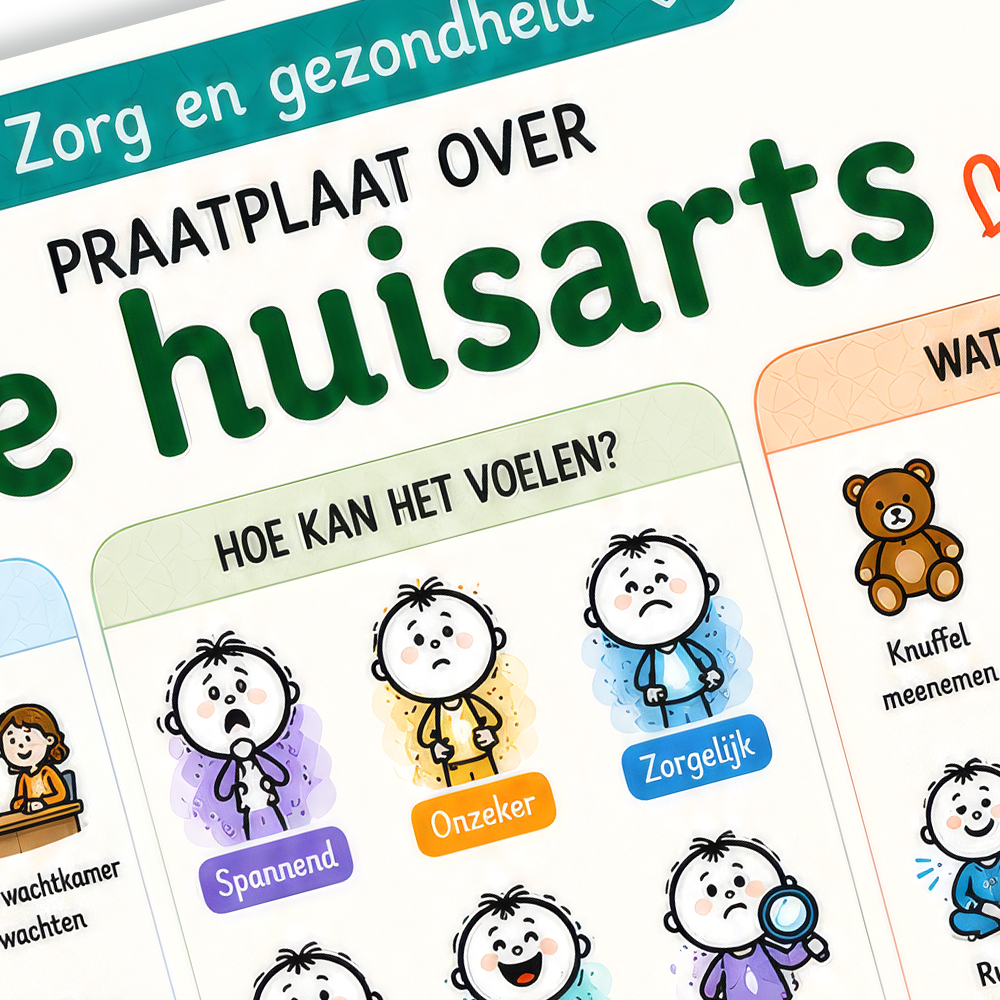 Uitlegkaart - Zorg en gezondheid - De huisarts - download
