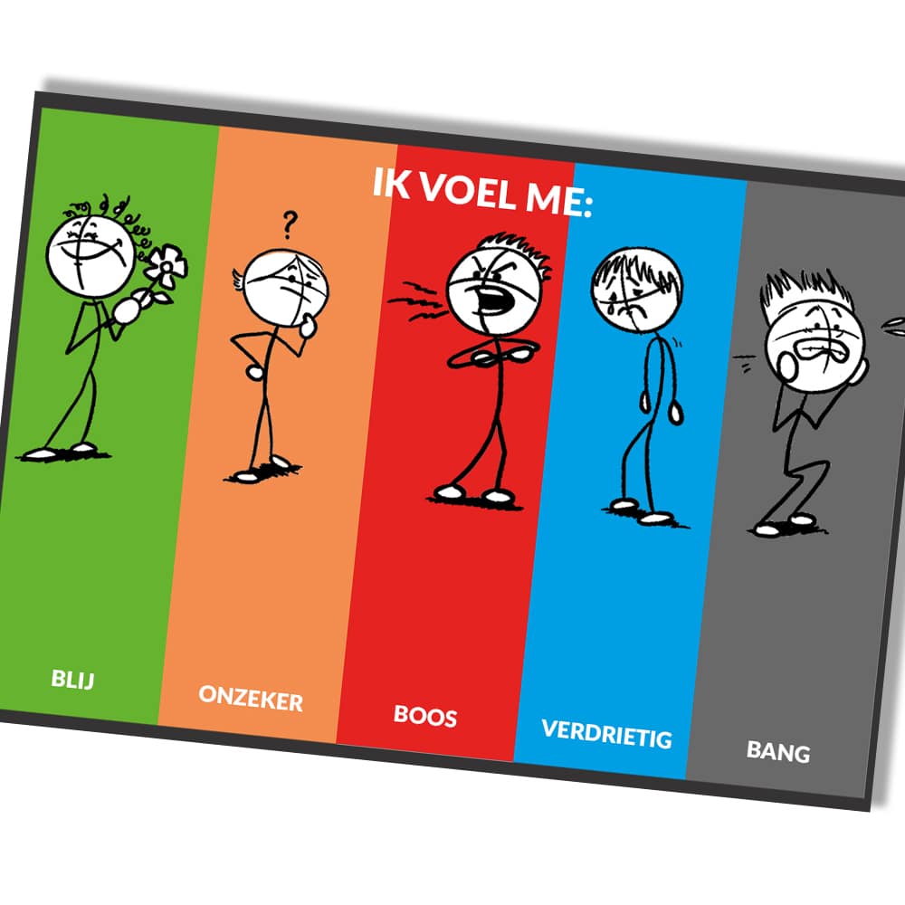 EmotieKids Emotiemeter in stickervorm
