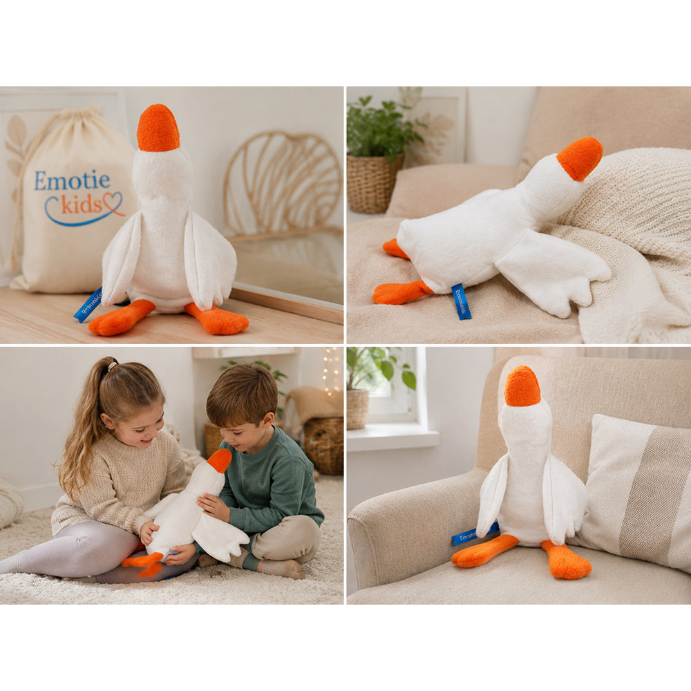 EmotieKids Verzwaringsknuffel Hans de Gans