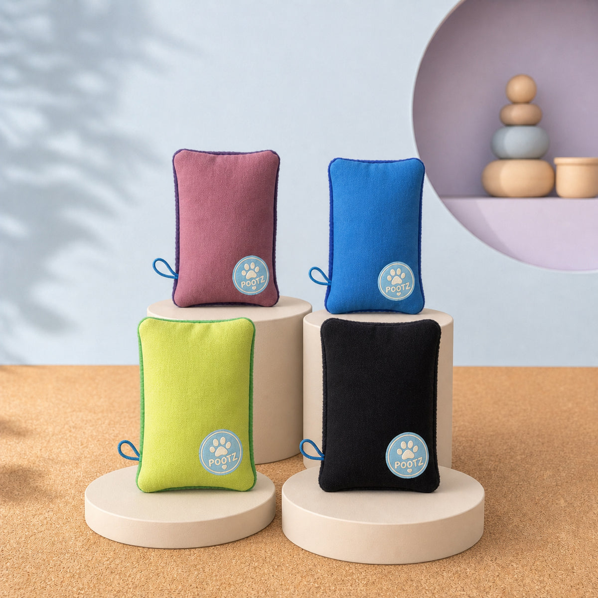 Pootz Pittenzakjes Ocean – set van 4