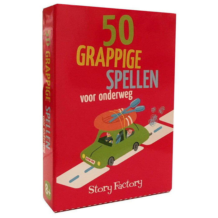 50 grappige spellen voor onderweg