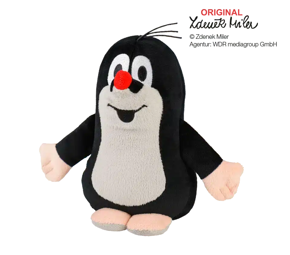 Ontspanningsknuffel Warmies der kleine Maulwurf