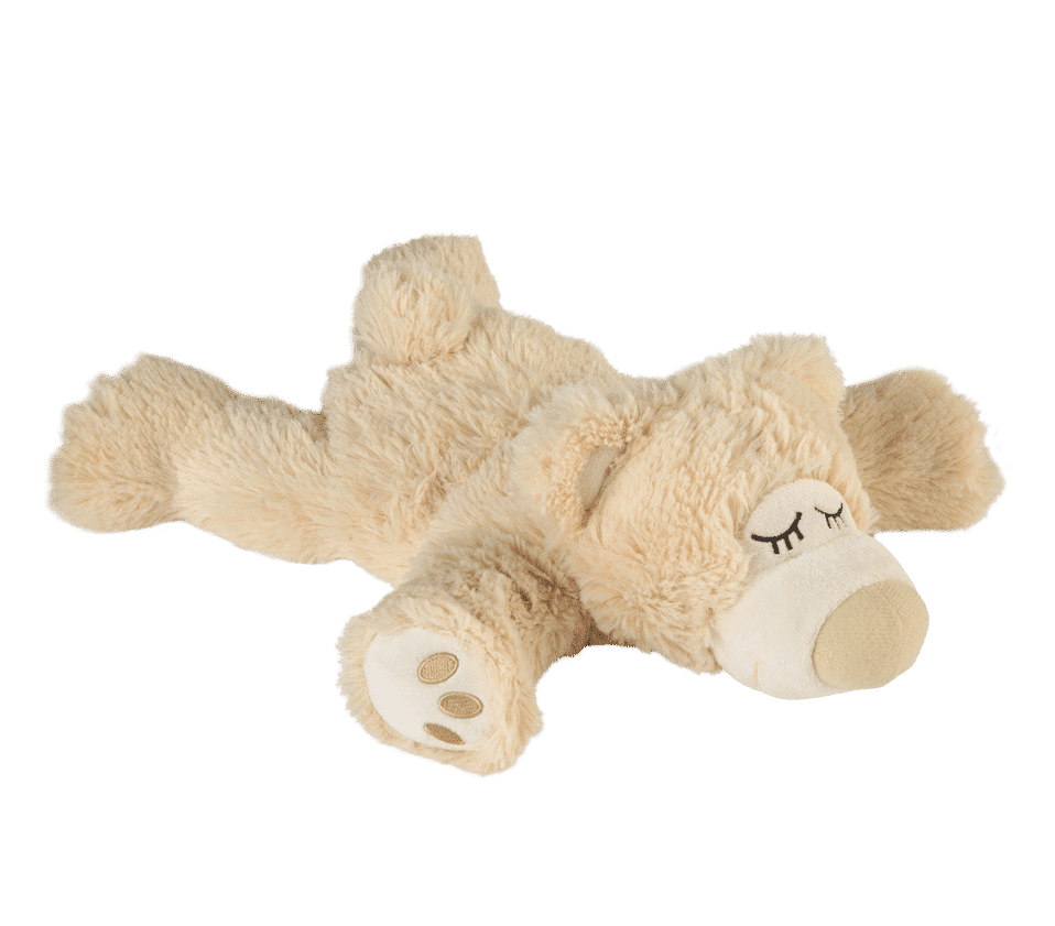 Ontspanningsknuffel Warmies Sleepy Bear beige