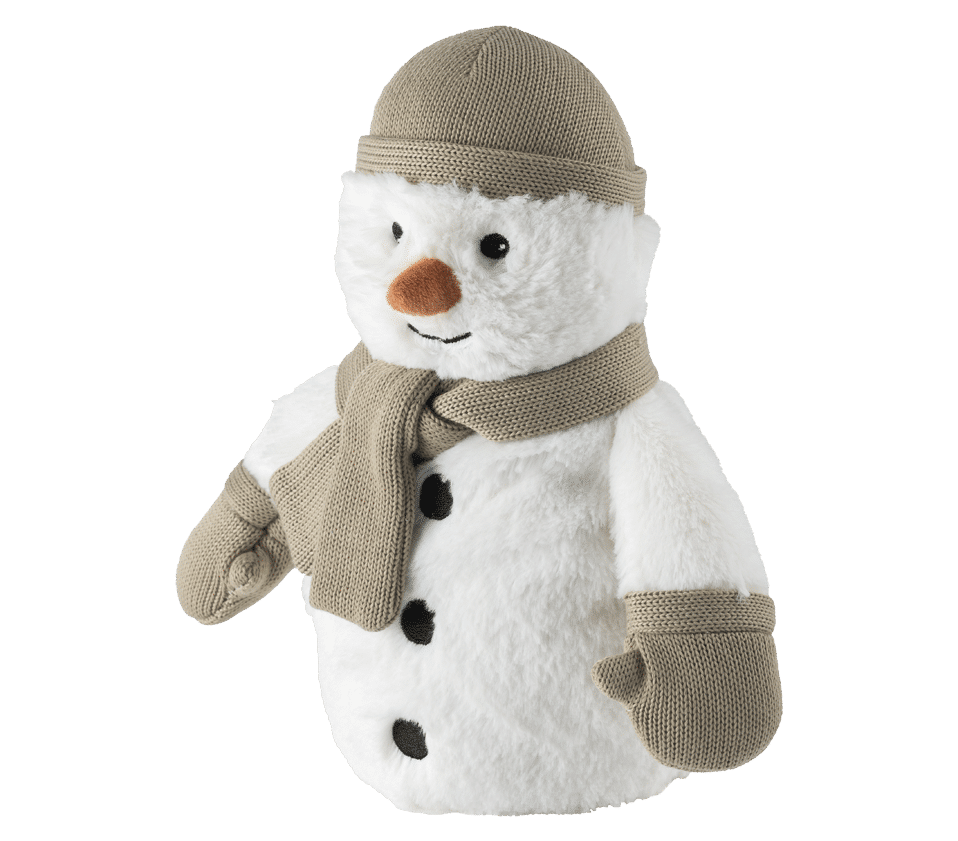 Ontspanningsknuffel Warmies Sneeuwman