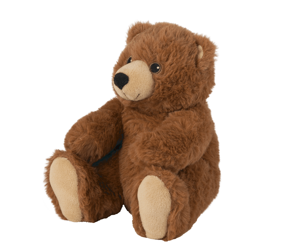 Ontspanningsknuffel Warmies MINIS Bruine beer