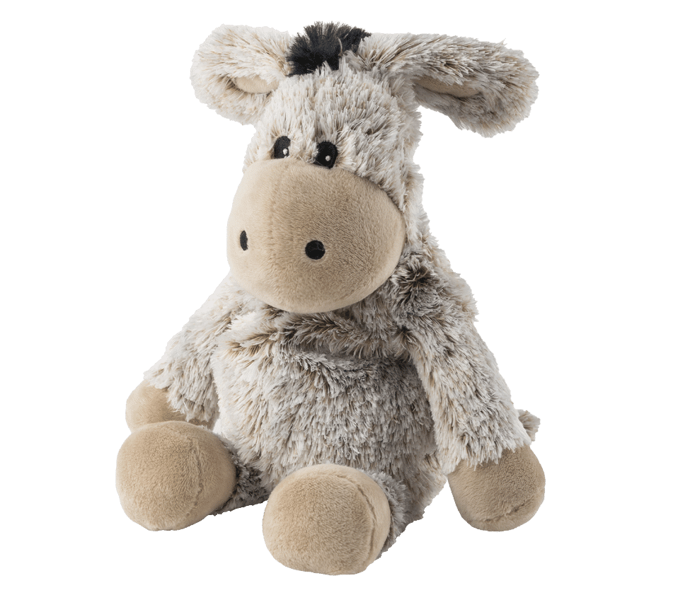 Ontspanningsknuffel Warmies MINIS Ezel