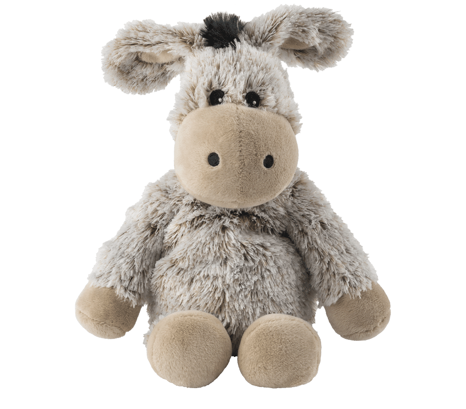 Ontspanningsknuffel Warmies MINIS Ezel