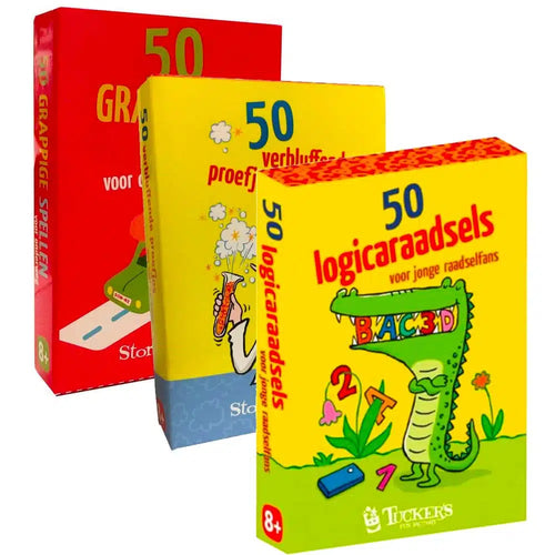 50 grappige spellen combiset