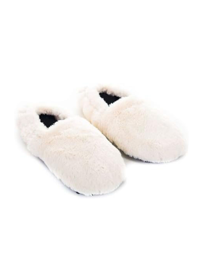 Magnetronknuffel Habibi® Slippers Crème maat L