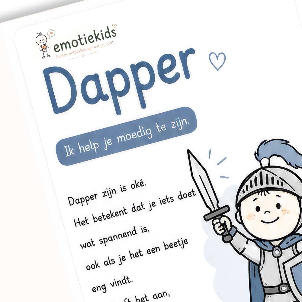 Uitlegkaart - Emotie & gevoel - Dapper - download