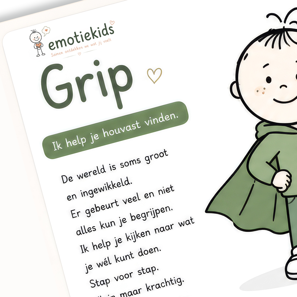 Uitlegkaart - Emotie & gevoel - Grip - download