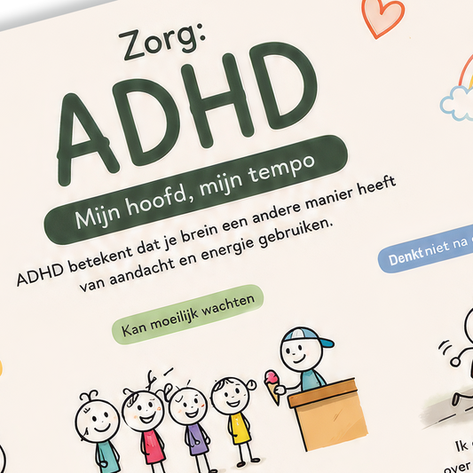Uitlegkaart - Mijn brein mijn lijf - ADHD - download