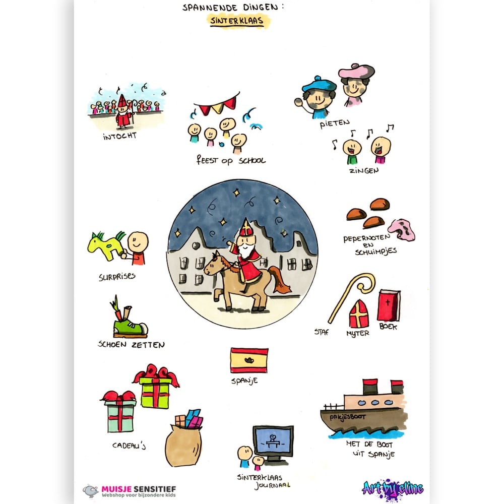 Uitlegkaart - Spannende Dingen - Sinterklaas – download