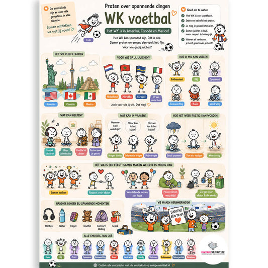 Uitlegkaart - Spannende dingen - WK Voetbal - download