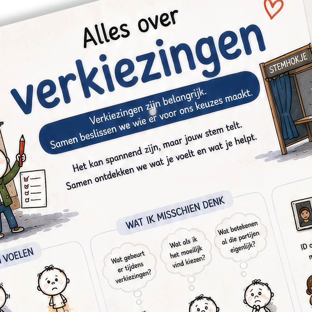Uitlegkaart - Spannende Situaties - Verkiezingen – download