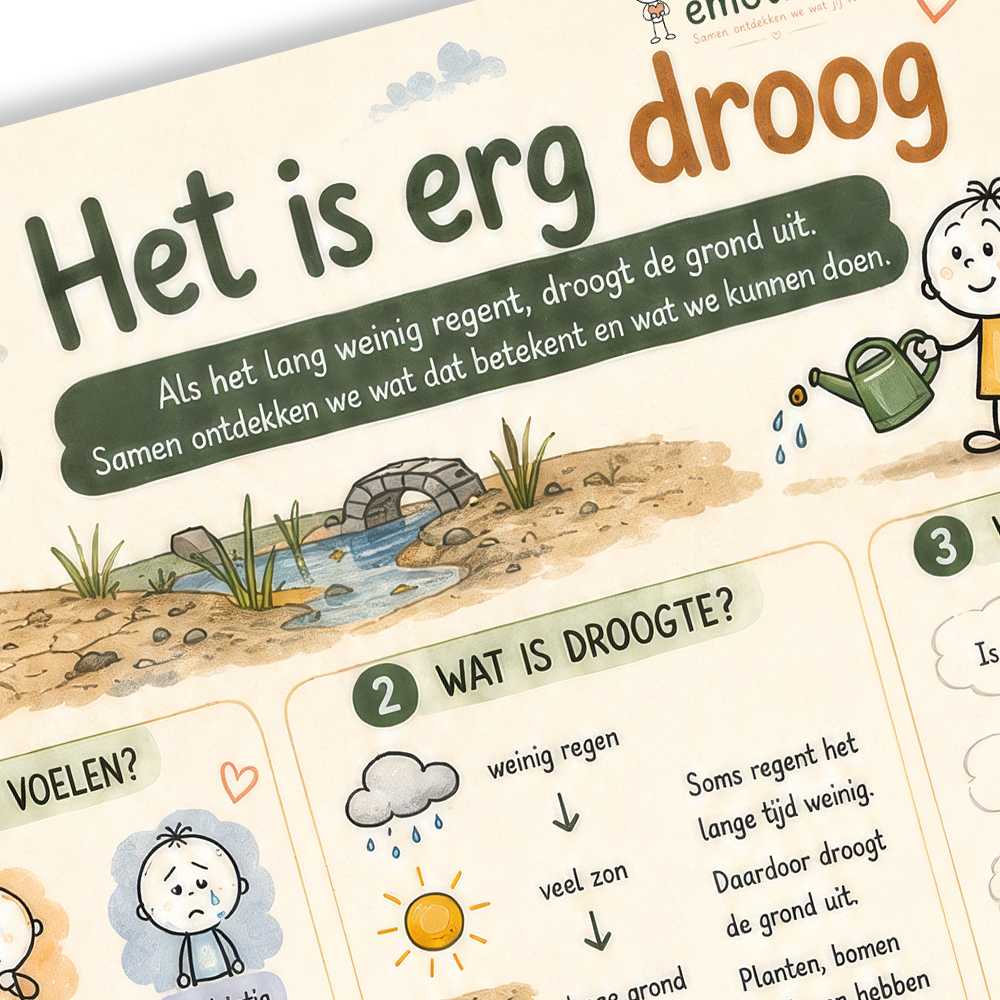 Uitlegkaart - Spannende situaties - Droogte - download