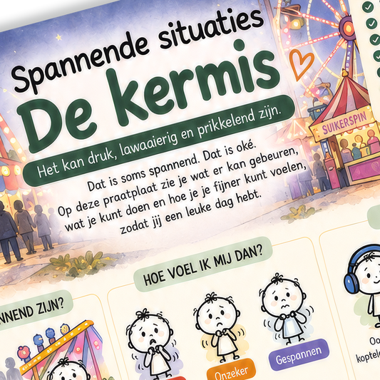 Uitlegkaart - Spannende Situaties - Kermis – download