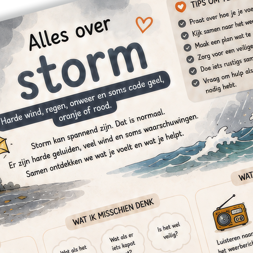 Uitlegkaart - Spannende Situaties - Storm – download