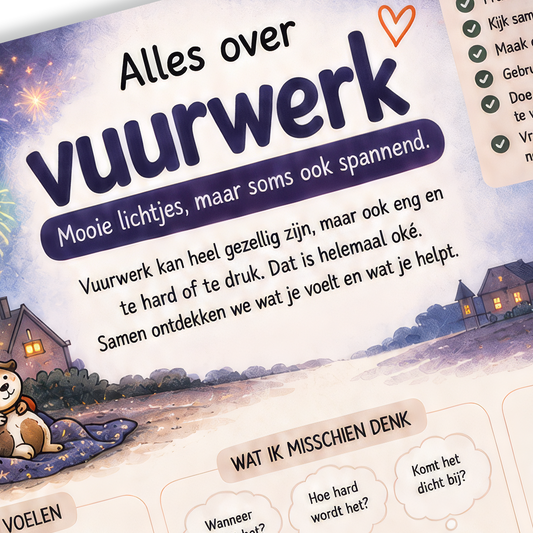 Uitlegkaart - Spannende Situaties - Vuurwerk – download