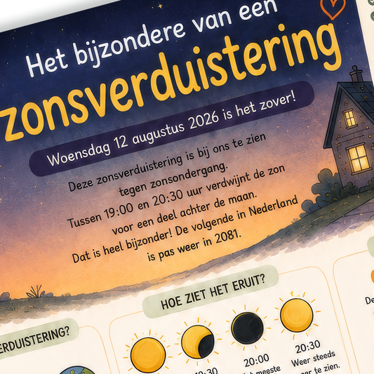 Uitlegkaart - Spannende Situaties - Zonsverduistering - download