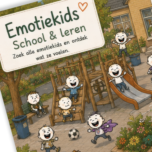 Zoekkaart - Op het schoolplein - download