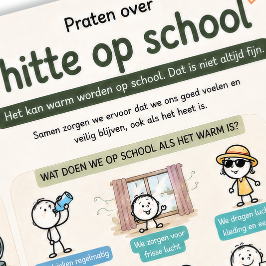 Uitlegkaart - Zorg & gezondheid - Hitte op school - download
