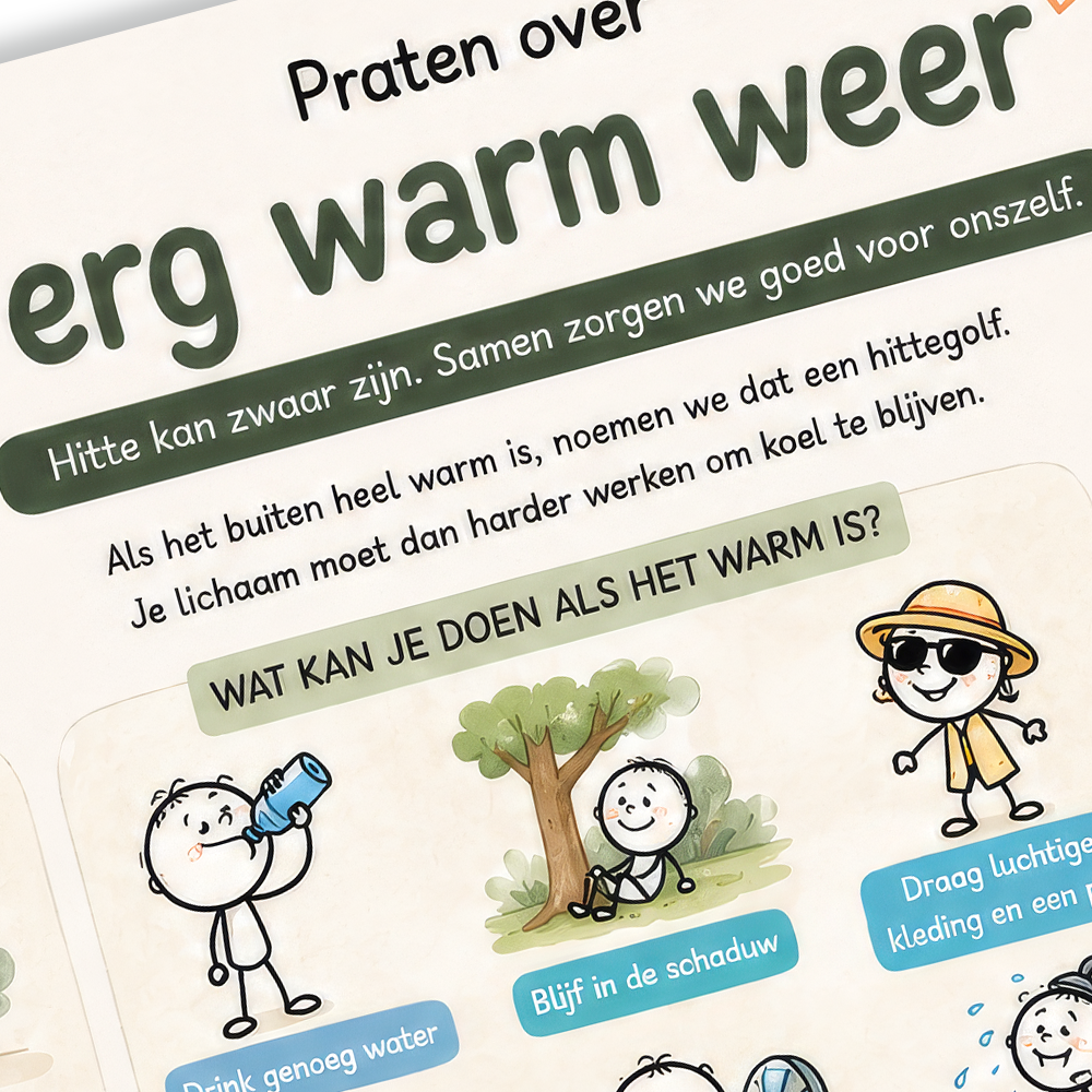 Uitlegkaart - Zorg & gezondheid - Hitte - download
