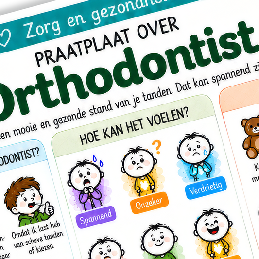 Uitlegkaart - Zorg & gezondheid - De orthodontist - download