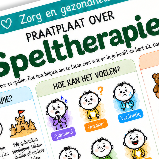 Uitlegkaart - Zorg en gezondheid - Speltherapie - download
