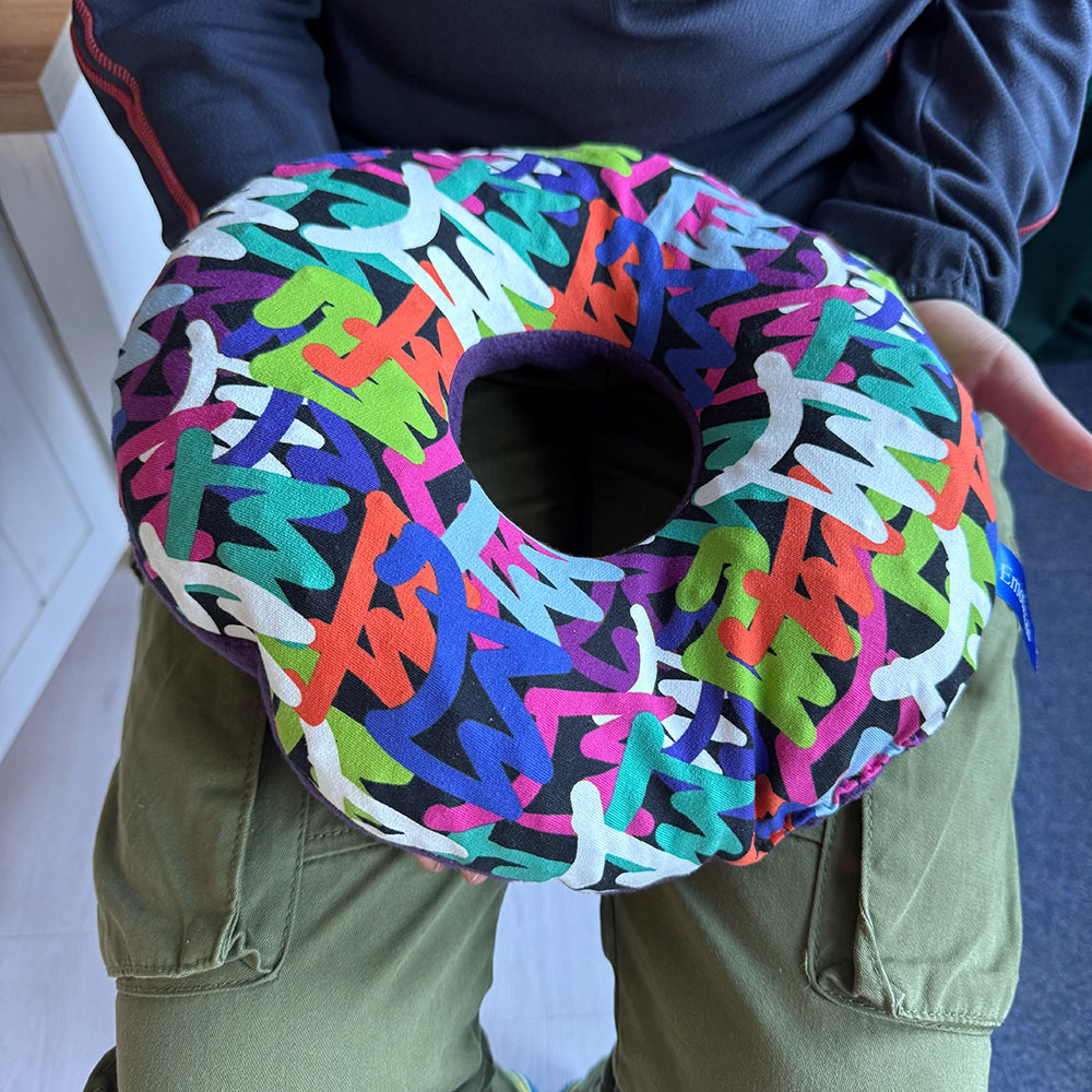 EmotieKids Verzwaringskussen Donut 30x30cm