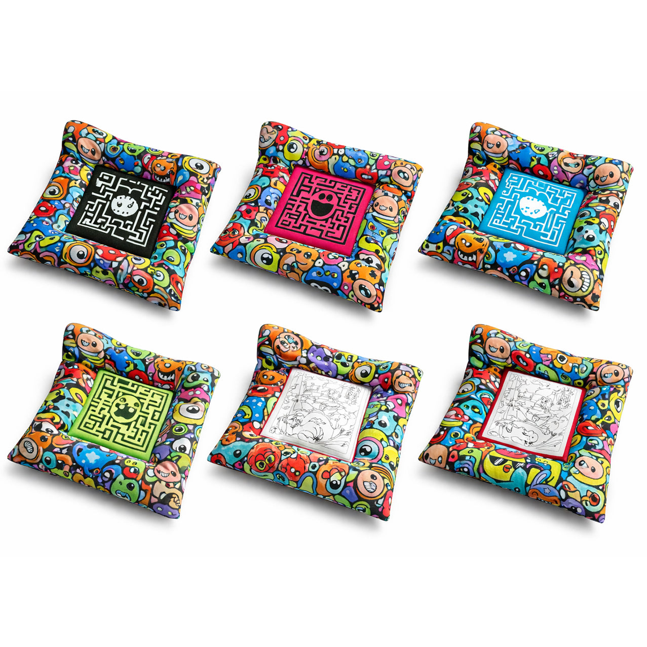 EmotieKids Verzwaringskussen Games 30x30cm