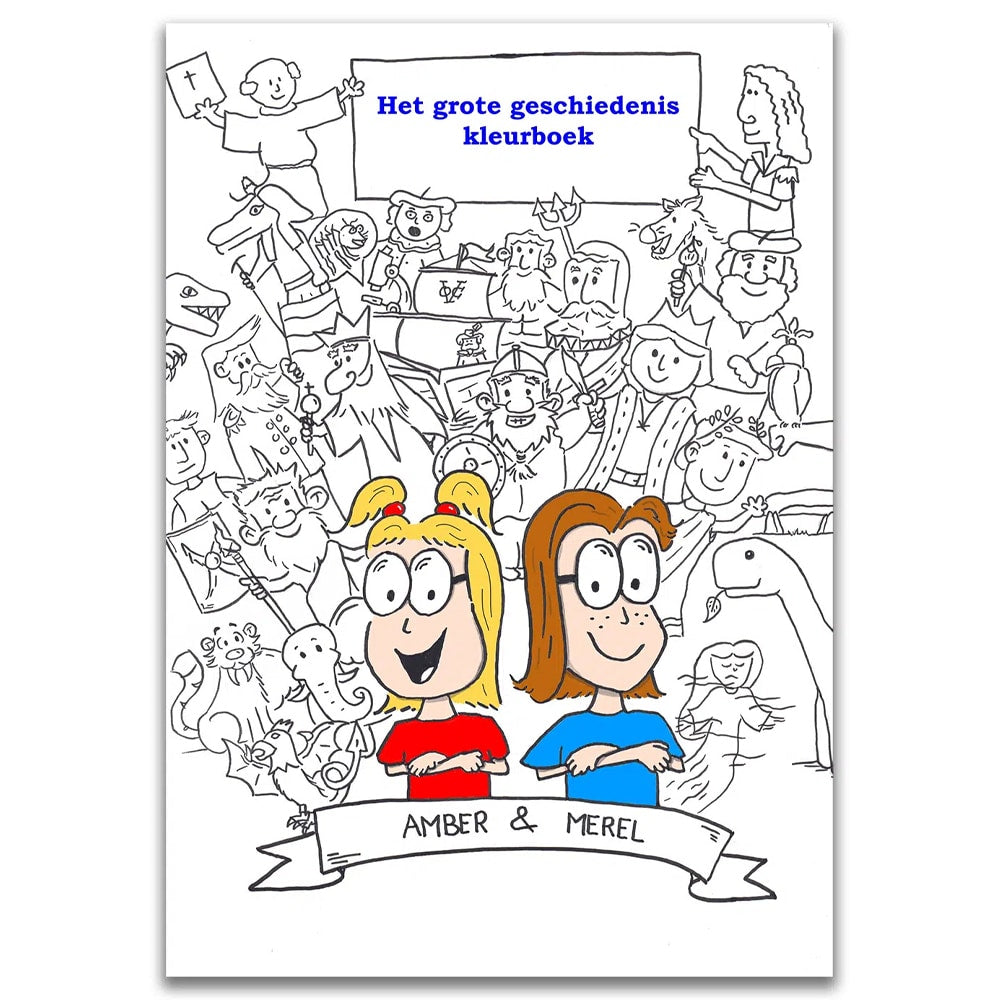 Merel & Amber Kleurboek - download