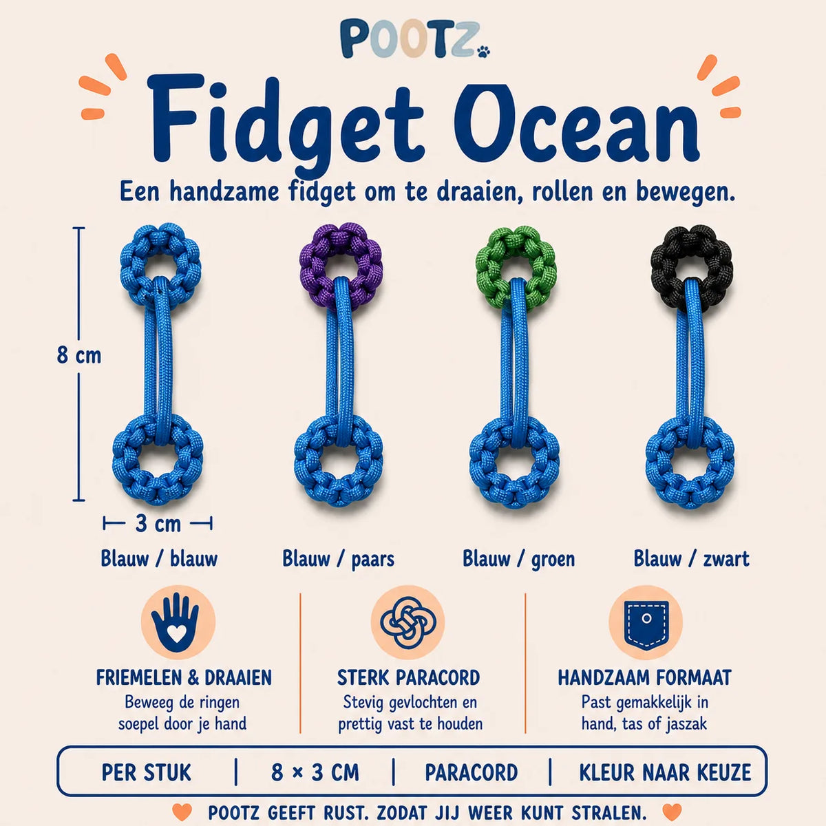 Pootz Fidget Ocean