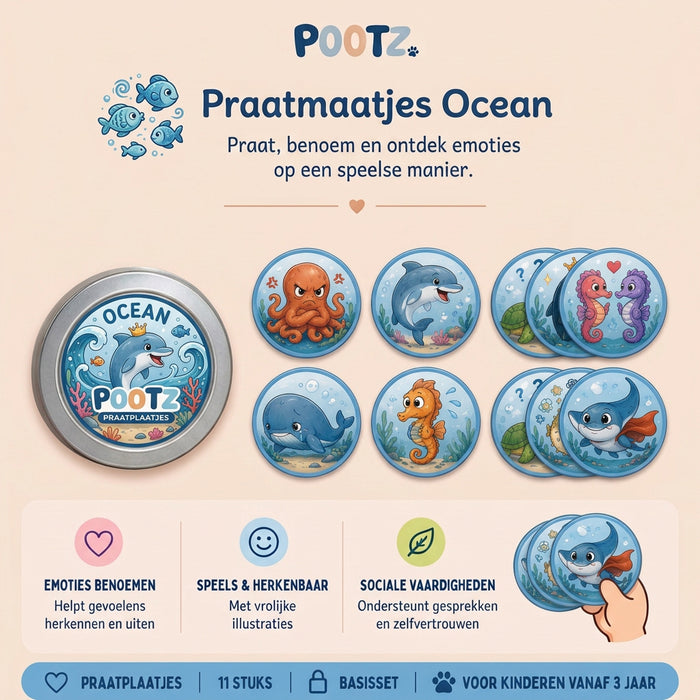 Pootz Praatmaatjes Ocean - Basisset
