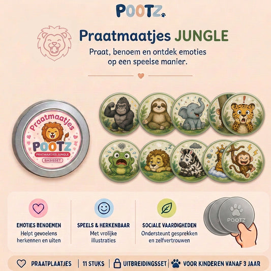 Pootz Praatmaatjes Jungle - Uitbreidingsset