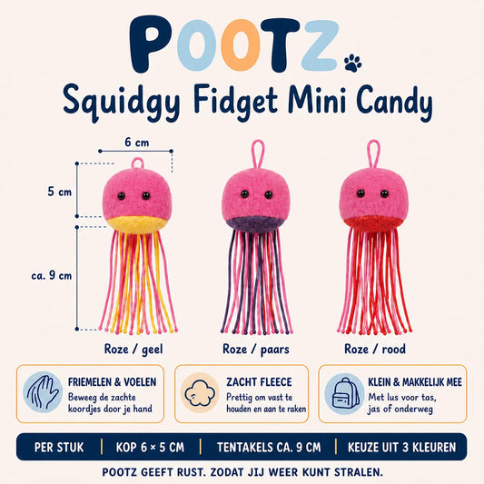 Pootz Squidgy Fidget Mini Candy