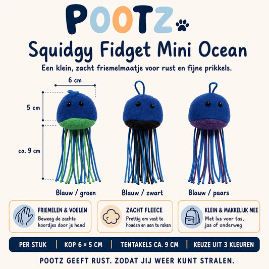 Pootz Squidgy Fidget Mini Ocean